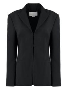 Однобортный блейзер Genny, черный