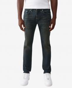 Мужские узкие джинсы Rocco Slim-Fit True Religion, Dark Wash