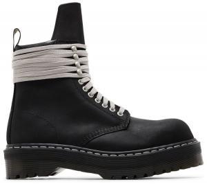 Ботинки Dr. Martens x Rick Owens DRKSHDW 1460 Quad Sole Steel Toe Boot, черные