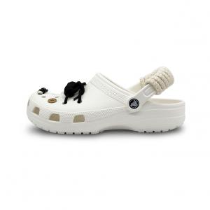 Crocs Классические сабо Affinity Clog Button унисекс белого цвета