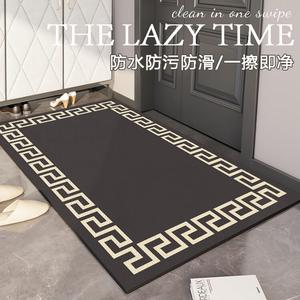 Budis Ковер 50х80 см для прихожей из ПВХ кожи, грязе- и пылеотталкивающий, нескользящий, водонепроницаемый, легко моется