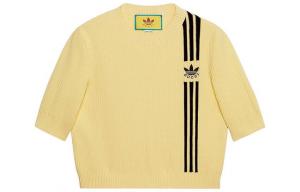 Свитер женский Adidas Originals x Gucci, желтый