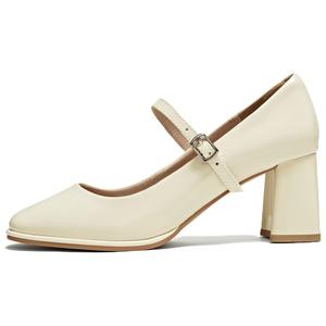 TATA Мэри Джейн туфли женские черные бежевые белые экрю, цвет Ecru