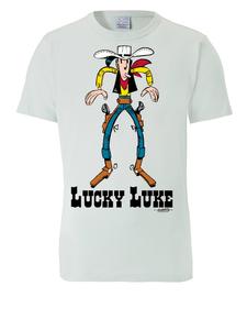 Футболка Lucky Luke Colt светло-синего цвета Logoshirt