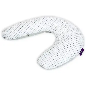 Подушка для сна на боку Подушка для бокового положения Дизайн 5 - серые звезды Träumeland, Bunt