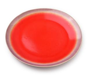 Тарелка Basic Nature Red 28/28/3.5 см, керамика Mondex, красный