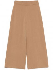 Шерстяные брюки JOSEPH, коричневый