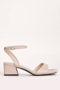 Минималистичные туфли на низком каблуке Simply Be, бежевый