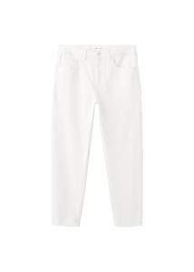 MANGO TEEN Джинсы Regular в белом цвете