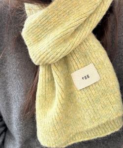 Aimoha -select-/Разноцветный вязаный шарф в рубчик Aimoha - Select -, цвет Yellow