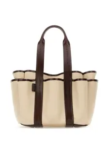 Сумка-тоут Garden Cabas среднего размера MAX MARA, нейтральный