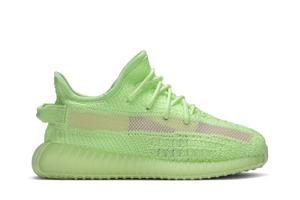 Кроссовки Adidas Yeezy Boost 350 V2 GID Infant 'Glow', зеленый