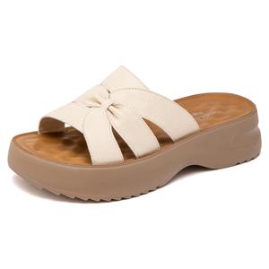 Женские тапочки-слайды из полиуретана с противоскользящим покрытием Conley bird, Ecru