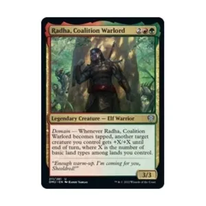 CCG Радха, военачальник коалиции (U), MTG - Dominaria United
