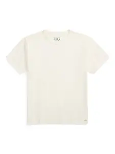 Футболка с вышитым логотипом Ralph Lauren RRL, белый