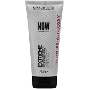 Очень сильный гель для укладки волос, 200 мл Selective Now Extreme Gel Ultra Resistente