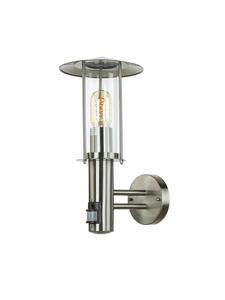 Licht-Erlebnisse Уличный настенный светильник (Ш)18,5 x (В)35 см, серебристый