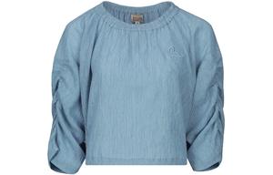 Футболка женская розовая и голубая EVISU