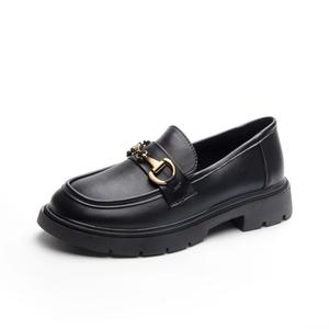 Лоферы женские черный Medd