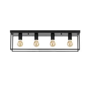 Потолочный светильник Nettlife черный, 80/15/20 см