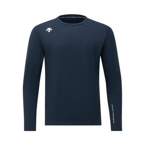 Comprehensive Training Sports & Fitness Men's Long Sleeved Knitwear Men's DESCENTE, Nv-Total Eclipse
