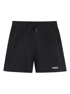 Шорты с кулиской Hugo Kids, черный