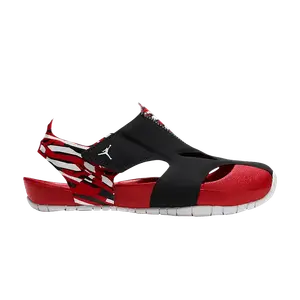 Кроссовки Jordan Flare PS 'Black University Red', красный