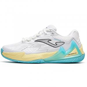 Устойчивые к истиранию дышащие низкие теннисные туфли для женщин Joma, White