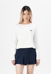 Топ GAP CROPPED BOAT TEE, Fresh White/White