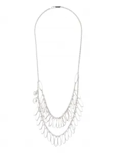 Многослойное колье с подвесками Isabel Marant, серебристый