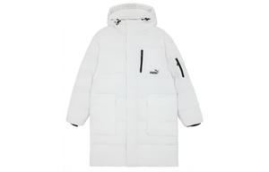 Пуховик унисекс белый Puma, белый