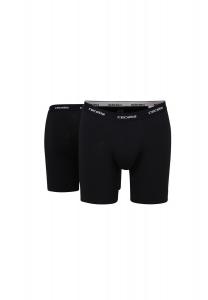 Мужские шорты, 2 шт. - боксеры, базовые, однотонные ceceba, черный