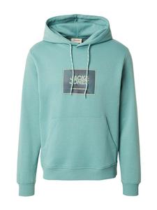 JACK & JONES Толстовка 'JJRAIN' в цвете Navy, Aqua