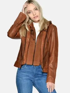 Кожаная куртка Jcc, Cognac