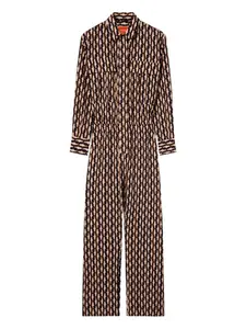 Комбинезон Aviator с принтом La DoubleJ, синий