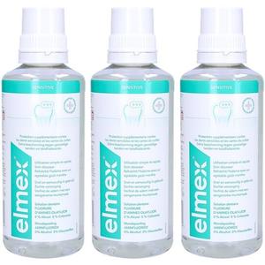 Ополаскиватель для рта против кариеса, 3х400 мл Elmex