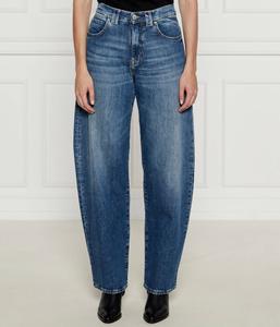 Джинсы элоиз яйцо Comfort fit Pinko, синий