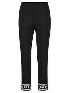 Узкие брюки Goldner Louisa, Black