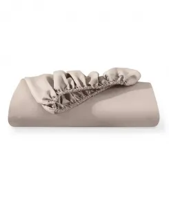 Ультрамягкая двухслойная простыня с начесом Bare Home, pebble