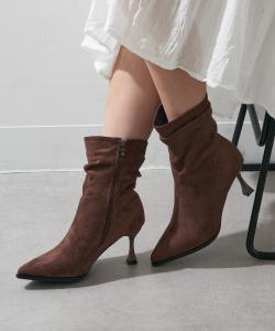 Ботинки с острым носком из искусственной замши KNF-TP Setup7, цвет Brn