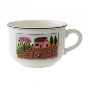 Чашка для капучино Villeroy & Boch Design Naif Gärtner, 0,33 л, белый