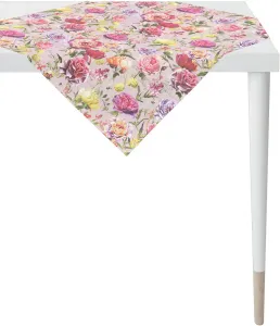 APELT среднее одеяло "7701 SUMMERTIME, летнее украшение, лето ", (1 шт.), цифровая печать 100х100 см, розовый/розовый