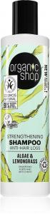 Органический шампунь с водорослями и глиной для ломких волос Organic Shop, 280 мл