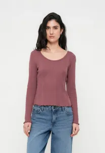 Onltenna топ с длинными рукавами и открытым вырезом Only, Rose Brown