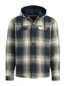 PME Legend Рубашка-пиджак темно-синего/белого цвета