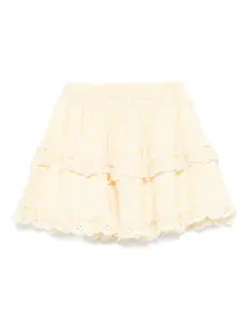 Юбка в клетку гингем Tartine Et Chocolat, желтый