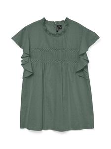 Блуза VERO MODA VMTRINE, Dark green