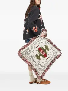 Жаккардовая подушка Alanui, белый