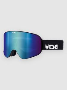 Очки для сноуборда TSG Four Solid Black-Blue Goggle, solid black/blue