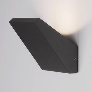 Уличный настенный светильник Nova Luce Parris, алюминий / прозрачное стекло - антрацит